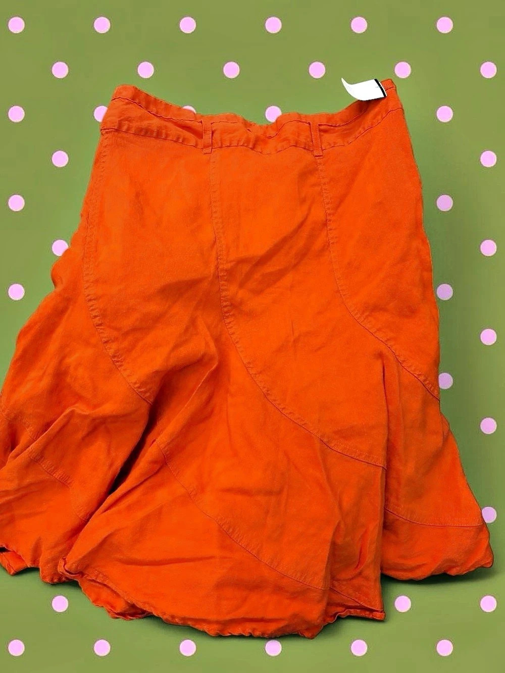 Sherry Taylor Cargo Shorts in Orange Size Large